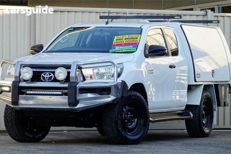 White 2019 Toyota Hilux X Cab Cab Chassis Sr (4X4)