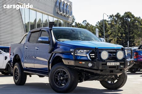 Blue 2019 Ford Ranger Double Cab Pick Up Xlt 3.2 (4X4)