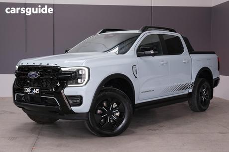 Grey 2025 Ford Ranger Double Cab Pick Up Phev Stormtrak (4X4)