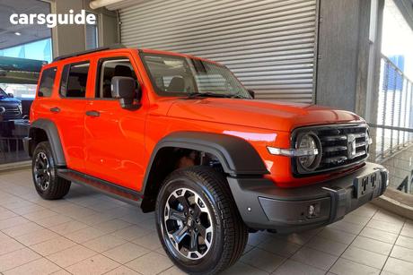 Orange 2026 GWM Tank 300 Wagon Ultra Phev