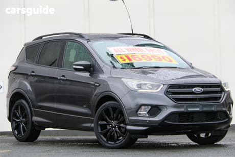 Grey 2018 Ford Escape Wagon St-Line (Awd)