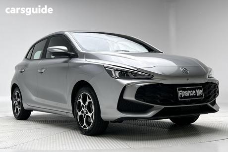 Silver 2025 MG MG3 Hatchback Essence