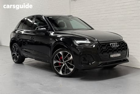 Black 2024 Audi Q5 Wagon 55 Tfsi E Quattro S Line Phev