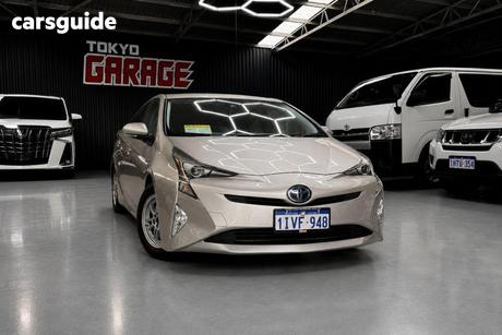 Silver 2018 Toyota Prius Hatch HYBRID ZVW50R MY18