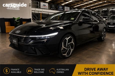 Black 2024 Hyundai I30 Sedan Premium
