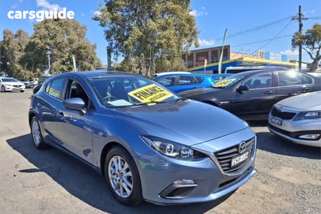 Blue 2014 Mazda 3 Hatchback Touring