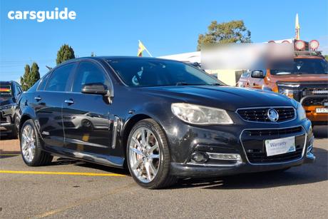 Black 2014 Holden Commodore Sedan Ss-V Redline