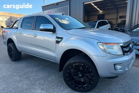 White 2013 Ford Ranger Dual Cab Utility Xlt 3.2 (4X4)