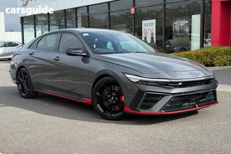 Grey 2024 Hyundai I30 Sedan N Premium