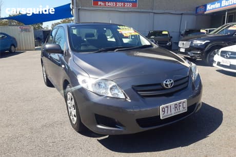 Grey 2010 Toyota Corolla Sedan Ascent