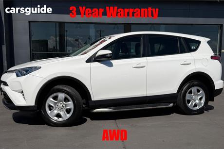 White 2018 Toyota RAV4 Wagon Gx (4X4)