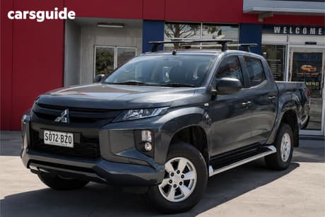 Grey 2018 Mitsubishi Triton Double Cab Pick Up Glx Plus (4X4)