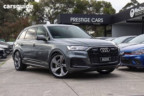 Grey 2022 Audi Q7 Wagon 55 Tfsi S Line Quattro Mhev
