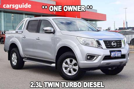 Silver 2018 Nissan Navara Dual Cab Utility St (4X4)