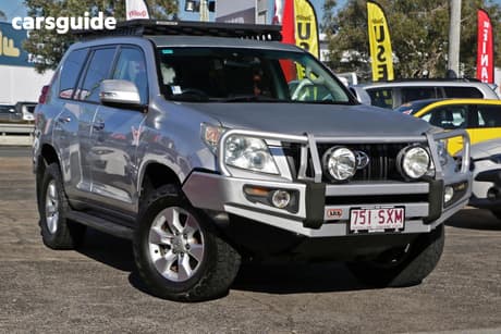 Silver 2013 Toyota Landcruiser Prado Wagon Gxl (4X4)