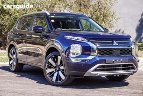 Blue 2026 Mitsubishi Outlander Wagon Aspire 7 Seat (2Wd)