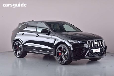 Black 2022 Jaguar F-Pace Wagon Svr (405Kw)