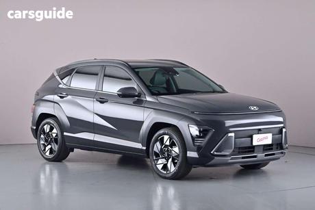 Grey 2024 Hyundai Kona Wagon Hybrid Premium