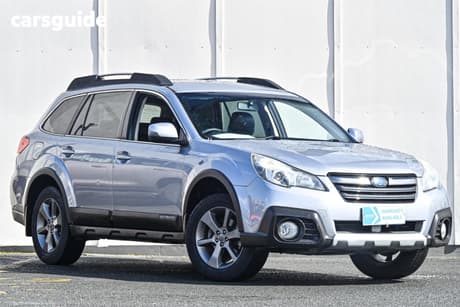 Silver 2013 Subaru Outback Wagon 2.5I