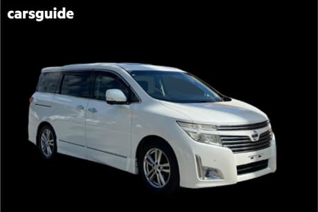 White 2011 Nissan Elgrand Wagon Rider