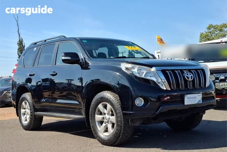 Black 2016 Toyota Landcruiser Prado Wagon Gxl (4X4)