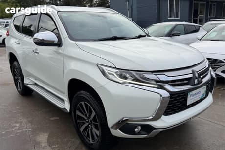 White 2019 Mitsubishi Pajero Sport Wagon Gls (4X4) 5 Seat
