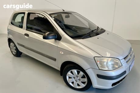 Silver 2003 Hyundai Getz Hatchback Gl