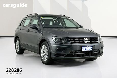 Grey 2017 Volkswagen Tiguan Wagon 110 Tsi Trendline