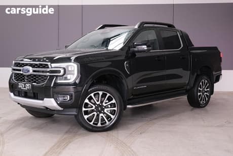 Black 2025 Ford Ranger Double Cab Pick Up Platinum 3.0 (4X4)