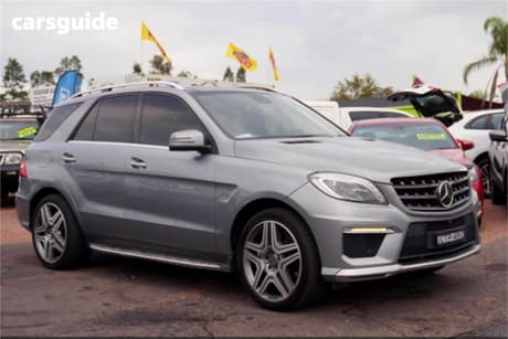 Grey 2014 Mercedes-Benz ML63 Wagon Amg (4X4)