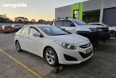 White 2013 Hyundai I40 Sedan Active
