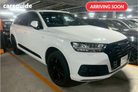 White 2016 Audi Q7 SUV 55TFSI QUATTRO S-LINE