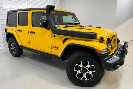 Yellow 2020 Jeep Wrangler Unlimited Hardtop Rubicon (4X4)