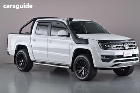 White 2021 Volkswagen Amarok Dual Cab Utility Tdi580 Highline 4Motion