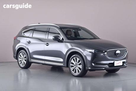 Grey 2021 Mazda CX-8 Wagon Asaki (Awd)