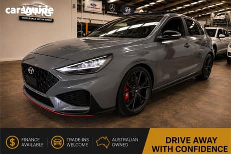 Grey 2021 Hyundai I30 Hatchback N Premium
