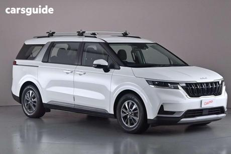 White 2022 Kia Carnival Wagon S