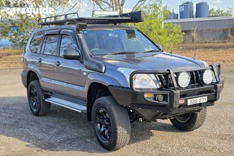 Grey 2004 Toyota Landcruiser Prado Wagon Gx (4X4)