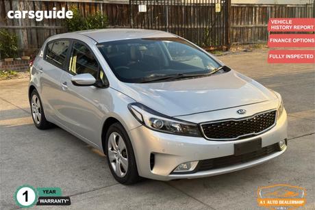 Silver 2018 Kia Cerato Hatchback S