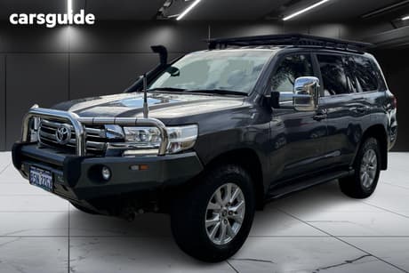 Grey 2016 Toyota Landcruiser Wagon Vx (4X4)