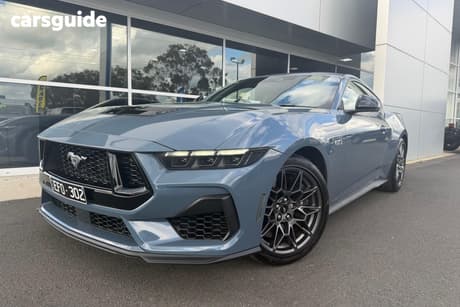 Blue 2025 Ford Mustang Fastback Gt 5.0 V8