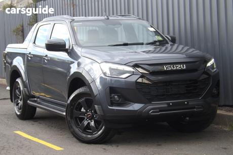 Grey 2026 Isuzu D-MAX Crew Cab Utility X-Terrain (4X4)