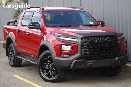 Red 2026 JAC T9 Dual Cab Pick-up Osprey X (4X4)