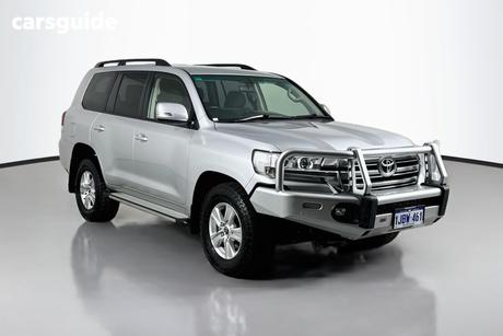 Silver 2021 Toyota Landcruiser Wagon Lc200 Gxl (4X4)