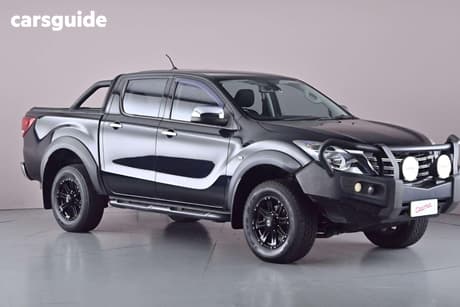 Black 2019 Mazda BT-50 Dual Cab Utility Xtr (4X4) (5Yr)