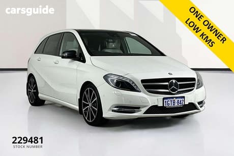 White 2013 Mercedes-Benz B250 Hatchback Be
