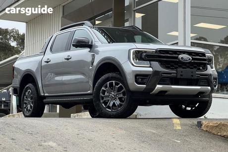 Silver 2025 Ford Ranger Double Cab Pick Up Wildtrak 3.0 (4X4)