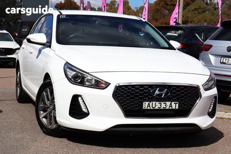 White 2019 Hyundai I30 Hatchback Active