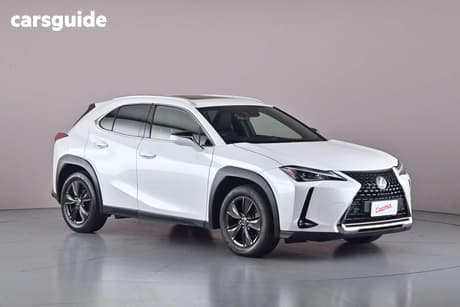 White 2021 Lexus UX200 Wagon Luxury +Ep3