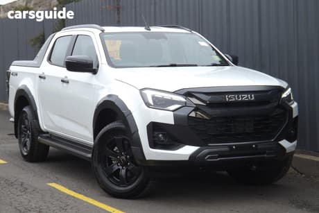 White 2026 Isuzu D-MAX Crew Cab Utility X-Terrain (4X4)